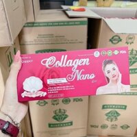 Viên uống collagen trắng da mờ nám giảm thâm  supper collagen nano Q10 hộp 3 lọ x 15 viên