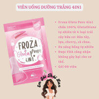 Viên uống collagen trắng da Thái Lan FROZA GLUTA PURE 4in1 - Gói 60 viên