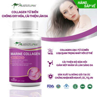 Viên Uống Collagen Tự Nhiên AusNatures® Marine Collagen Chống Oxy Hóa, Cản Thiện Làn Da