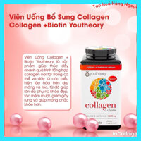 Viên uống collagen Youtheory 390 viên Mỹ bổ sung collagen