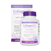 Viên uống Collagen30 WEBBER NATURALS Collagen Peptide Hoạt Tính Sinh Học Cao