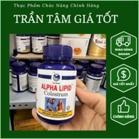 Viên uống Colostrum Alpha Lipid sữa non -  60 viên giúp tăng cường kháng thể và nâng cao hệ miễn dịch.