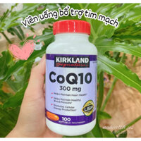 Viên uống CoQ10 300mg Kirkland của Mỹ, 100 viên