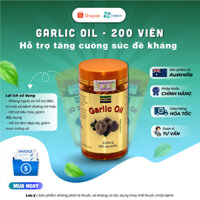 Viên Uống Costar GARLIC OIL Hộp 200 Viên - Hỗ Trợ Tăng Cường Sức Đề Kháng - Nhập Khẩu Chính Hãng Úc