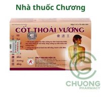 Viên uống Cốt Thoái Vương hỗ trợ giảm thoái hóa đốt sống hộp 30 viên