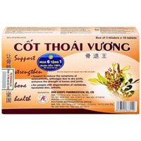 Viên Uống Cốt Thoái Vương Hộp 30 Viên