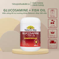 Viên uống của hãng Nature's Way kết hợp giữa dầu cá + glucosamine 2 trong 1 hộp 200 viên hàng nội địa Úc