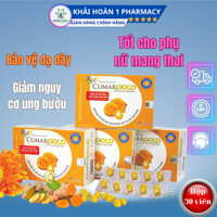 Viên uống CUMARGOLD NANO CUCUMIN hỗ trợ cho người bị viêm loét dạ dày và ung bướu hiệu quả - Hộp 30 viên