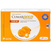 Viên uống CumarGold Nano Curcumin New CVI Pharma hỗ trợ bảo vệ niêm mạc dạ dày (3 vỉ x 10 viên)