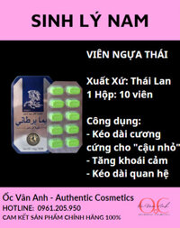 VIÊN UỐNG CƯỜNG DƯƠNG NGỰA THÁI 7000MG CHÍNH HÃNG
