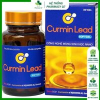 Viên uống Curmin Lead Softgel hỗ trợ giảm triệu chứng viêm loét dạ dày, hành tá tràng (30 viên)