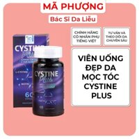 Viên uống Cystine Plus giảm mụn, đẹp da, ngăn rụng tóc - Hàng Chính Hãng - Dược Mỹ Phẩm Bác Sĩ Mã Phượng