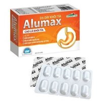 Viên Uống Dạ Dày Khôi Tía ALUMAX Takarai (Hộp 30 Viên) - Hỗ trợ giảm acid dịch vị, bảo vệ niêm mạc dạ dày