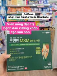 Viên uống đặc trị đau xương khớp+ tạo sụn non của Hàn Quốc