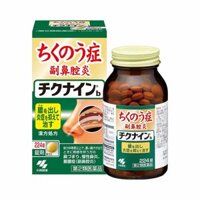 Viên uống đặc trị viêm xoang Kobayashi Chikunain 112 viên