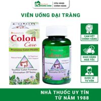 Viên Uống Đại Tràng Vitamins For Life Colon Care Giúp Nhuận Tràng, Giải Độc Đại Tràng 60 Viên/Hộp