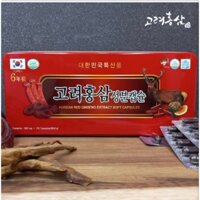 Viên uống ĐẠM SÂM NHUNG HƯƠU KANA NONGSAN Hàn Quốc hộp 120 viên