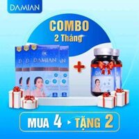 Viên Uống DAMIAN Trắng Da Toàn Thân, Hỗ Trợ Mờ Nám Tàn Nhang, Điều Hòa Nội Tiết Tố Liệu Trình 6 Hộp