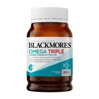 Viên uống dầu cá Blackmores Omega Triple Super Strength Fish Oil