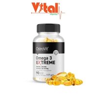 Viên Uống Dầu Cá Cô Đặc OMEGA 3 EXTREME OSTROVIT - 90 viên