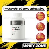 Viên Uống Dầu Cá Cô Đặc Ostrovit Omega 3 Extreme, Hàm lượng cao nhất - 90 Viên