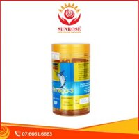 Viên uống dầu cá Costar Omega 3 1000mg bổ sung EPA và DHA (Lọ 100 viên)