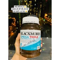 Viên uống dầu cá hàm lượng cao Blackmores Omega Triple Super Strength Fish Oil, 60 viên - 150 viên