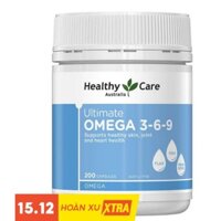 VIÊN UỐNG DẦU CÁ HEALTHY CARE HEATHY CARE OMEGA 3-6-9 1000mg ÚC