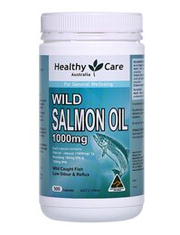 Viên uống dầu cá hồi Healthy Care Wild Salmon Oil 1000mg 500 viên