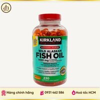 Viên uống dầu cá hồi Kirland Signature Wild Alaskan Fish Oil 1400mg 230 viên