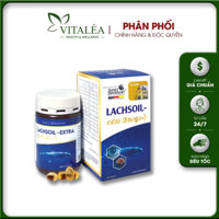 Viên uống dầu cá hồi Omega 3 Lachsoil giảm mỡ máu, gan nhiễm mỡ, bổ mắt, hỗ trợ tim mạch chính hãng Sanct Bernhard Đức
