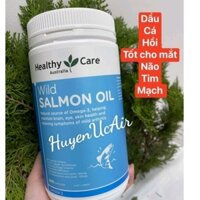 Viên uống dầu cá hồi tự nhiên Healthy Care Wild Salmon Oil 1000mg 500 viên