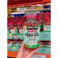 Viên uống dầu cá Kirkland Wild Alaskan 230 viên. [Date 12/2026]