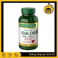 Viên uống dầu cá Nature's Bounty Fish Oil 1400mg 130 viên Mỹ