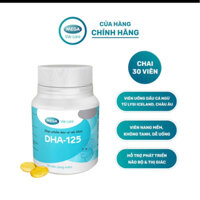 Viên uống dầu cá ngừ, thông minh, mắt sáng, Mega We Care DHA-125 từ nguồn dầu cá Lysi-Iceland​, Châu Âu (30 viên)
