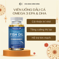 Viên uống dầu cá Omega 3 EPA DHA Mulittea 1000mg hỗ trợ não, tim, khớp, da và hỗ trợ hệ miễn dịch
