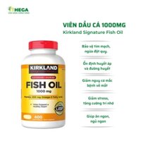 Viên Uống Dầu Cá Omega 3 Kirkland Signature Fish Oil 1000mg