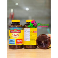 Viên uống Dầu cá Omega 3 Nature Made Fish oil 1200mg hộp 300 viên