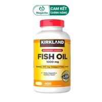 Viên Uống Dầu Cá Omega-3 Kirkland Signature Của Mỹ 1000mg 400 Viên