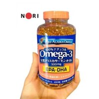 Viên Uống Dầu Cá Omega 3 Alaska nội địa Nhật Bản hộp 450 viên