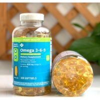 Viên uống dầu cá Omega 369 1600mg chai 325 viên của Mỹ