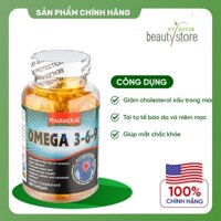 Viên Uống Dầu Cá Omega 369 Phamekal (100v)