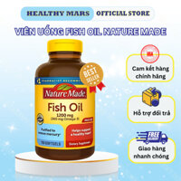 VIÊN UỐNG DẦU CÁ OMEGA3 NATURE MADE FISH OIL 1200mg, DẦU CÁ FISH OIL MỸ - HEALTHYMARS