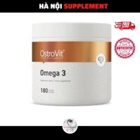 Viên Uống Dầu Cá Ostrovit Omega 3 90v/180v/500v Hỗ Trợ Mắt, Sức Khoẻ -Hà Nội Supplements