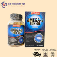 Viên Uống Dầu Cá Pharmekal Bổ Sung Omega 3 Omega 3 Fish Oil 1000mg 100 Softgels 100 Viên