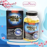 Viên Uống Dầu Cá Pharmekal Omega 3 Fish Oil 1000mg 100 viên