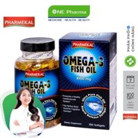 Viên Uống Dầu Cá Pharmekal Omega 3 Fish Oil 1000Mg 100 Viên