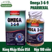 Viên Uống Dầu Cá Pharmekal Omega 3-6-9 100 Viên