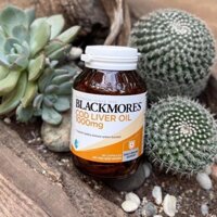 Viên uống dầu cá tuyết Cod Liver Oil 1000mg Blackmores
