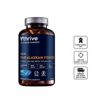 Viên uống dầu cá VTHRIVE Premium Wild Alaskan Fish Oil